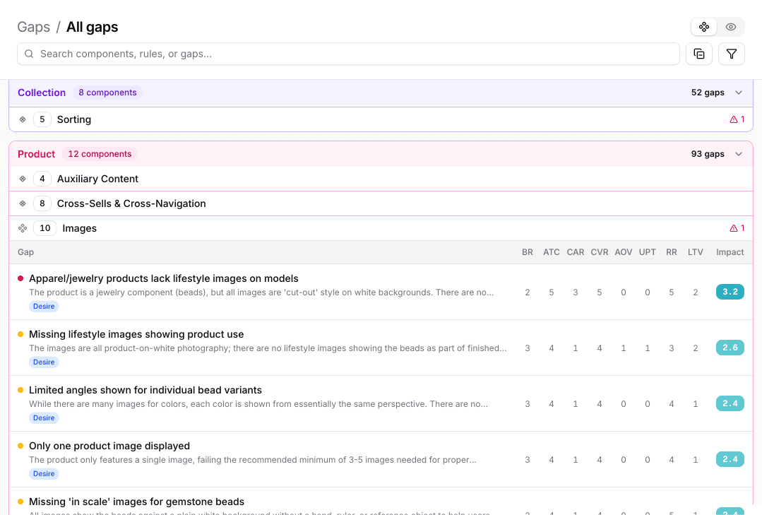 Spar product screenshot